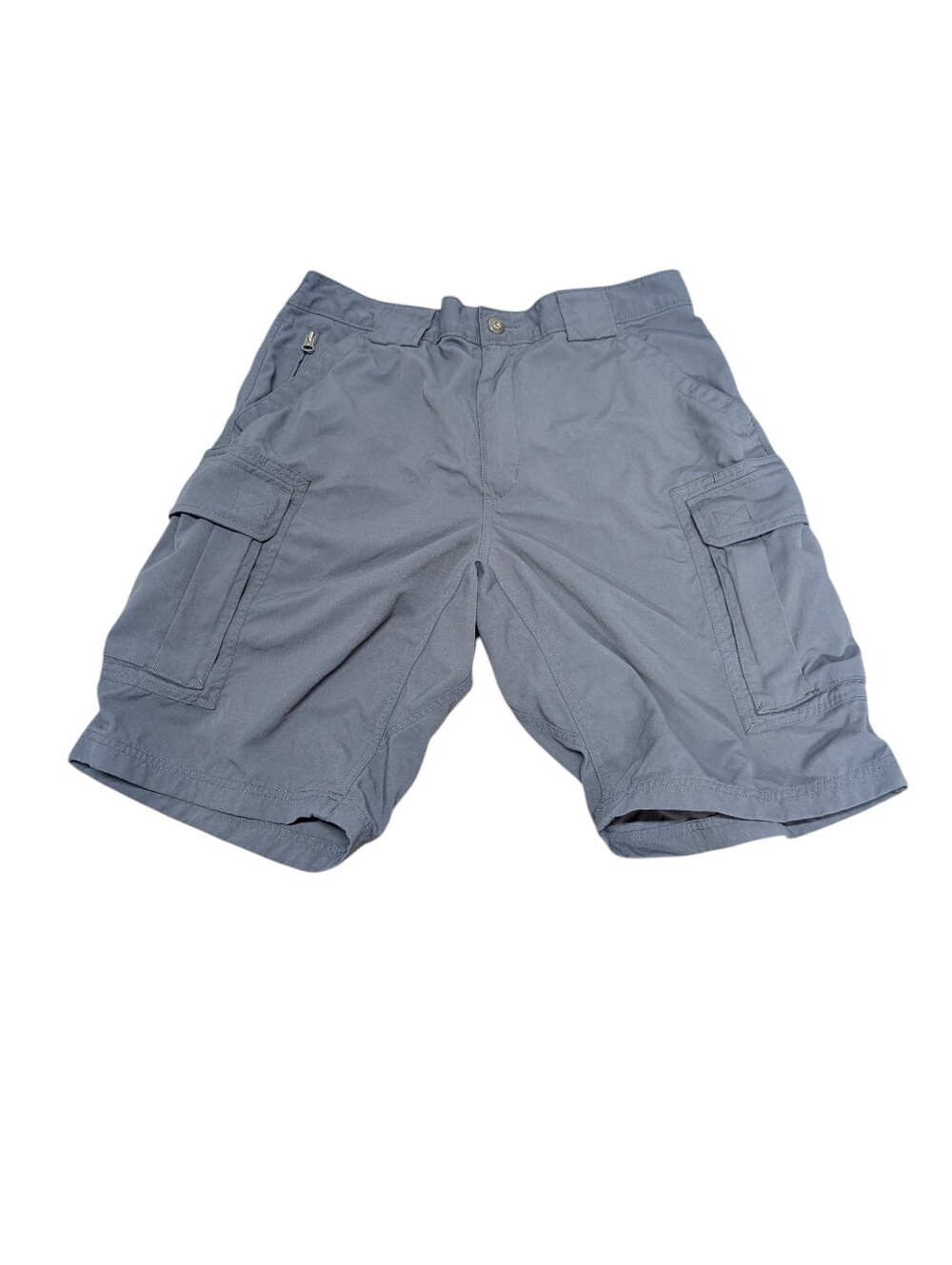 Duluth Trading Co Dry on the Fly 11'' Gray Cargo Shorts (Large) - Picture 3 of 9